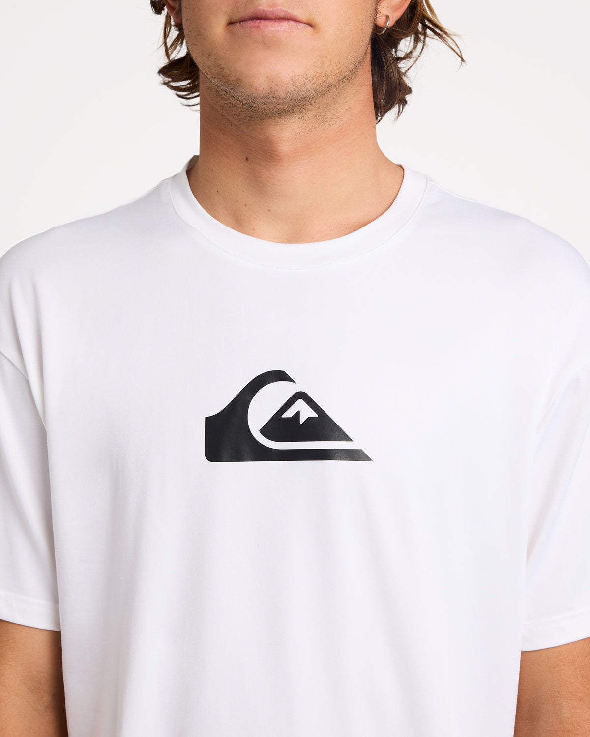 Mens Solid Streak Surf Shirt