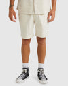 Mens Palm Waves Elasticated Walkshorts