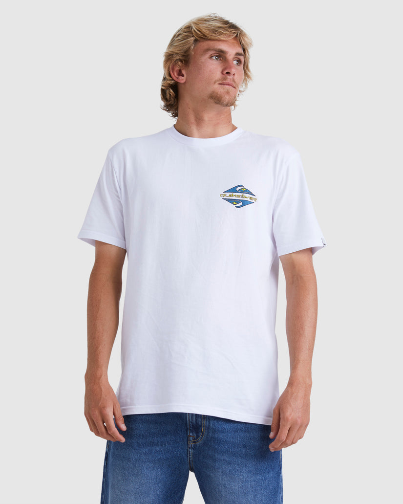 Mens Flaming Diamond T-Shirt