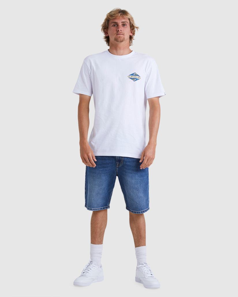 Mens Flaming Diamond T-Shirt