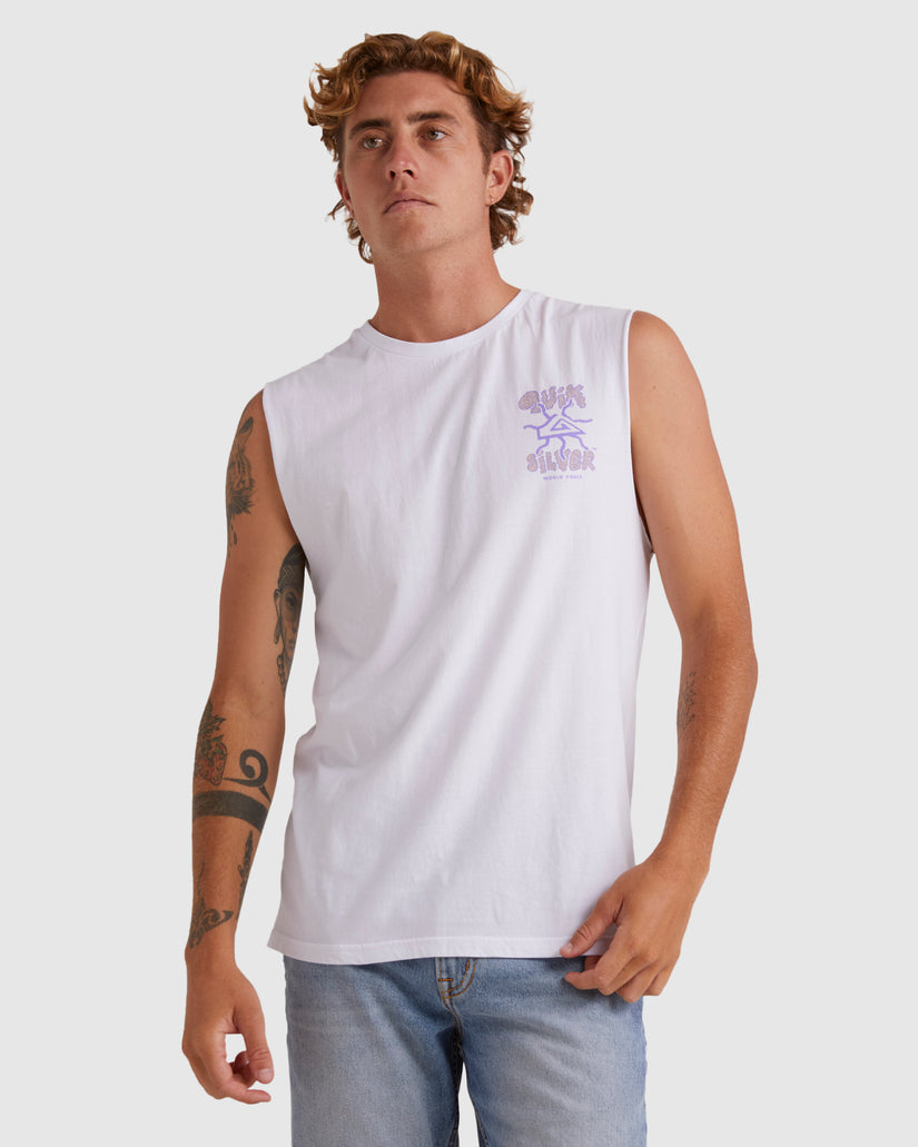 Mens Global Force Sleeveless Muscle T-Shirt