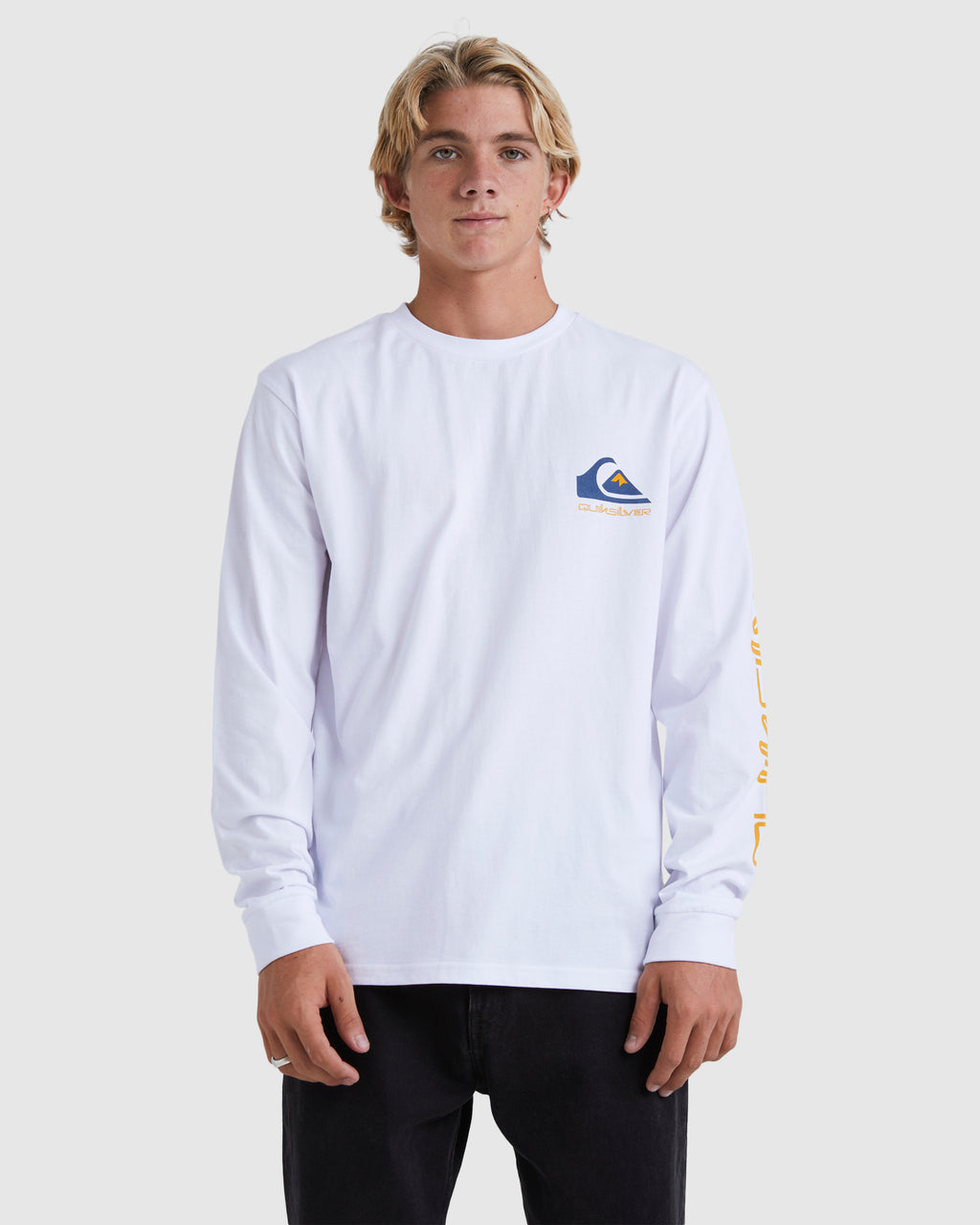 Mens Omni Logo Long Sleeve T-Shirt