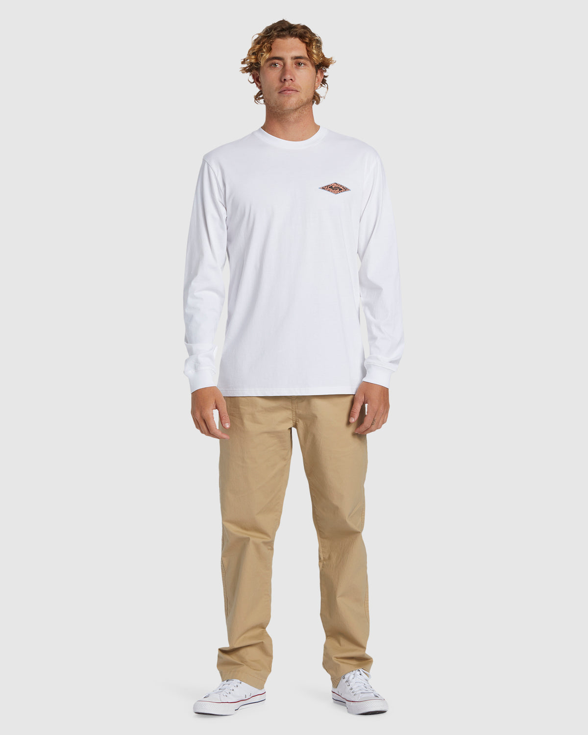 Mens Fossilized Long Sleeve T-Shirt