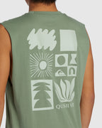 Mens Natural Forms Muscle T-Shirt
