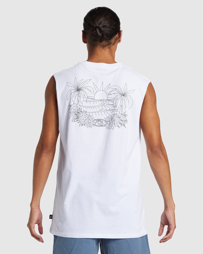 Mens Right Point Muscle Top