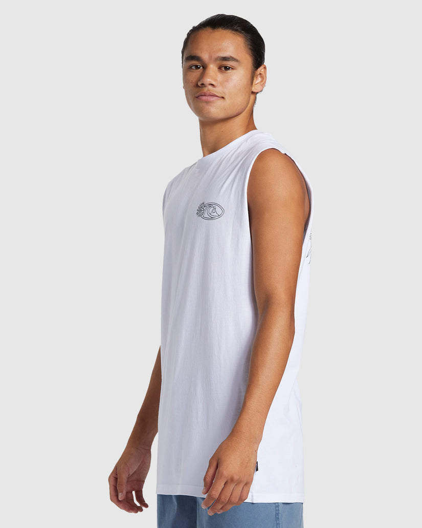 Mens Right Point Muscle Top