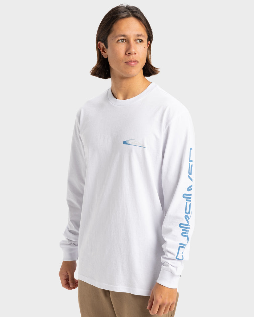 Mens Warp Drive Long Sleeve T-shirt