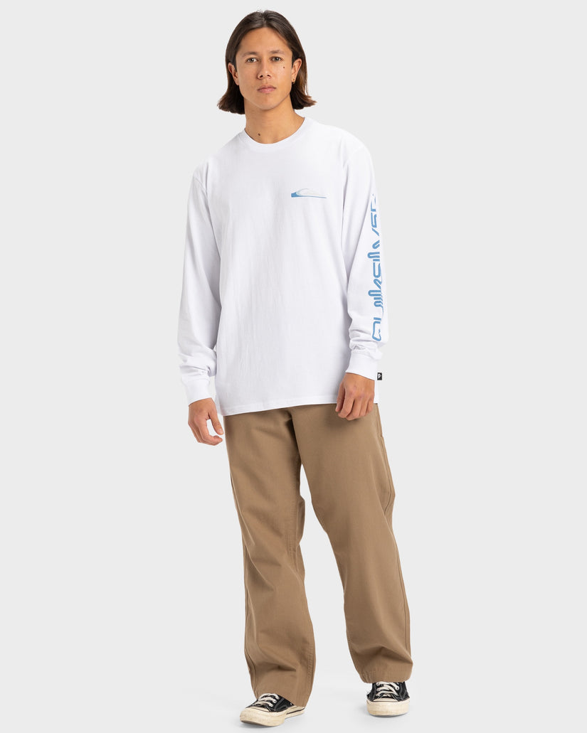 Mens Warp Drive Long Sleeve T-shirt