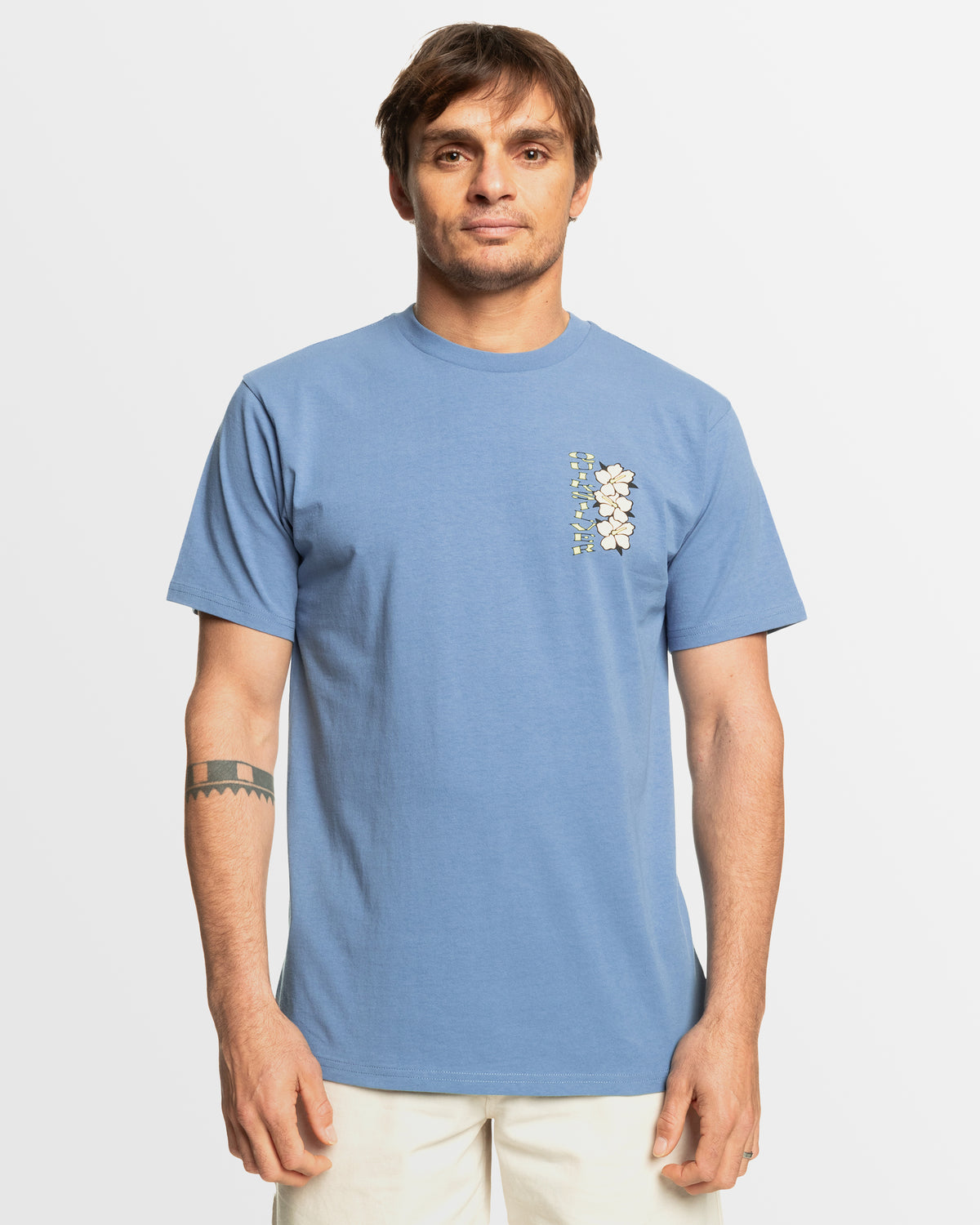 Mens Hibiscus Stack T-Shirt