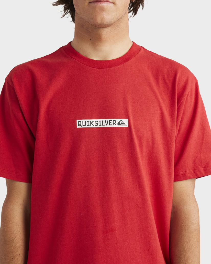 Mens Quiksilver Cicker Logo T-Shirt
