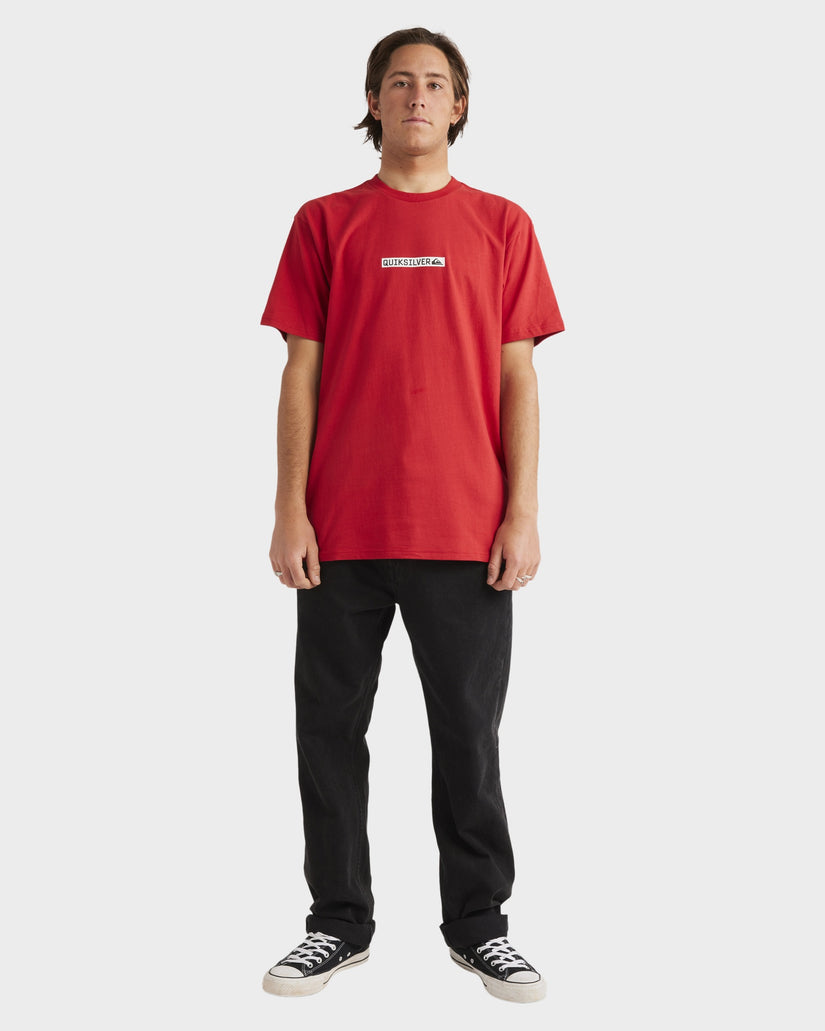 Mens Quiksilver Cicker Logo T-Shirt