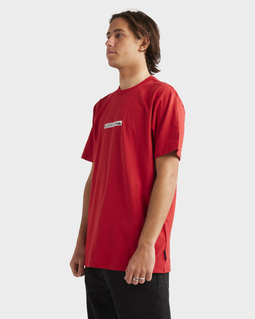 Mens Quiksilver Cicker Logo T-Shirt