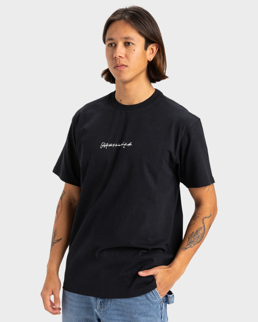 Mens Rushed Logo DNA T-Shirt