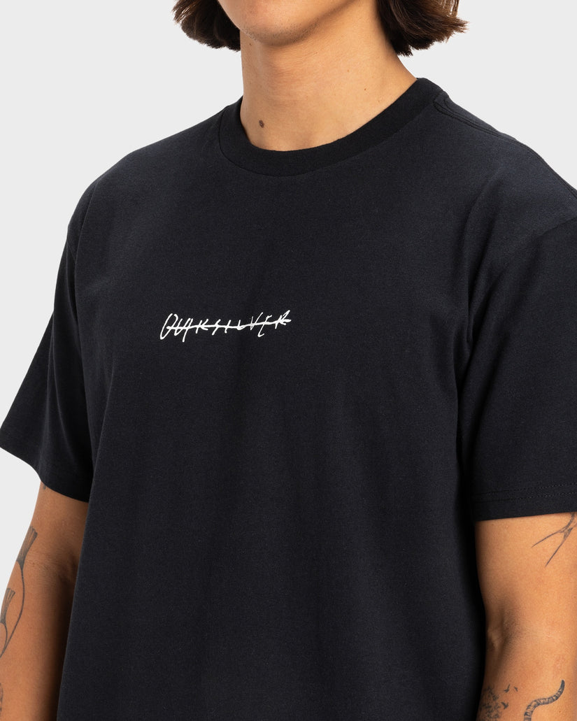 Mens Rushed Logo DNA T-Shirt