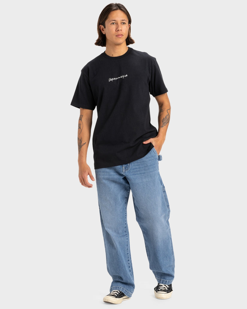 Mens Rushed Logo DNA T-Shirt