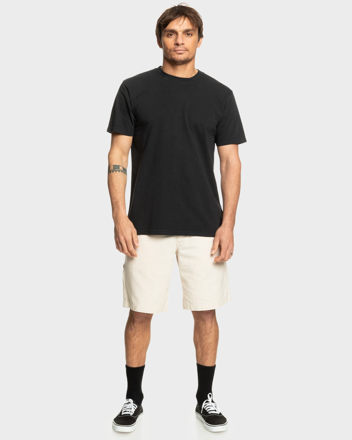 Mens Salt Water Crew Sweat T-Shirt