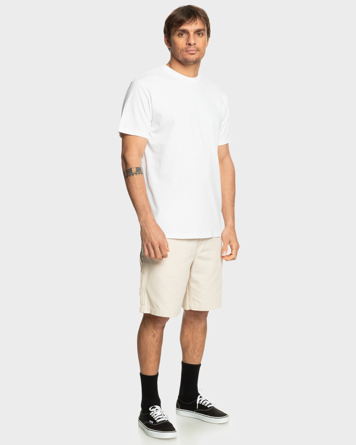 Mens Salt Water Crew Sweat T-Shirt
