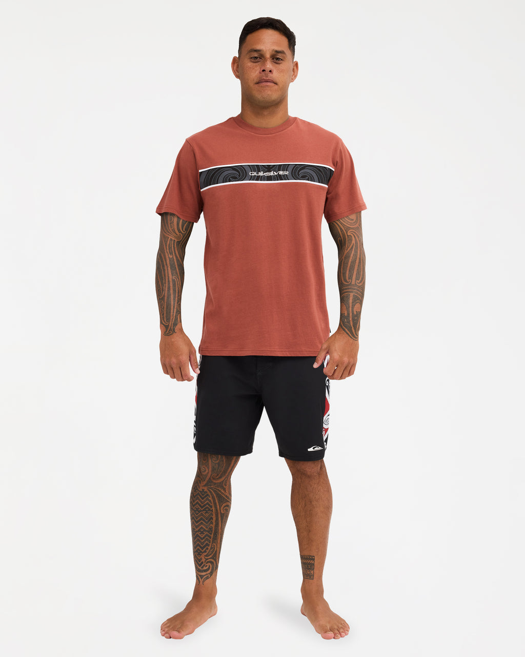 Mens Takarangi Panel T-Shirt
