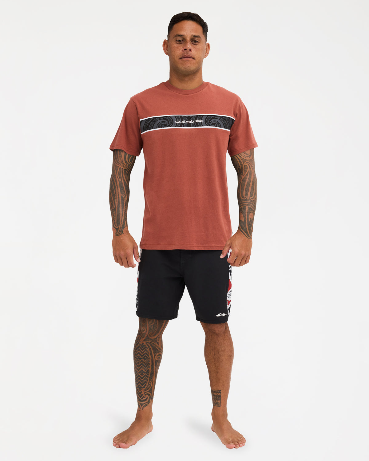 Mens Takarangi Panel T-Shirt