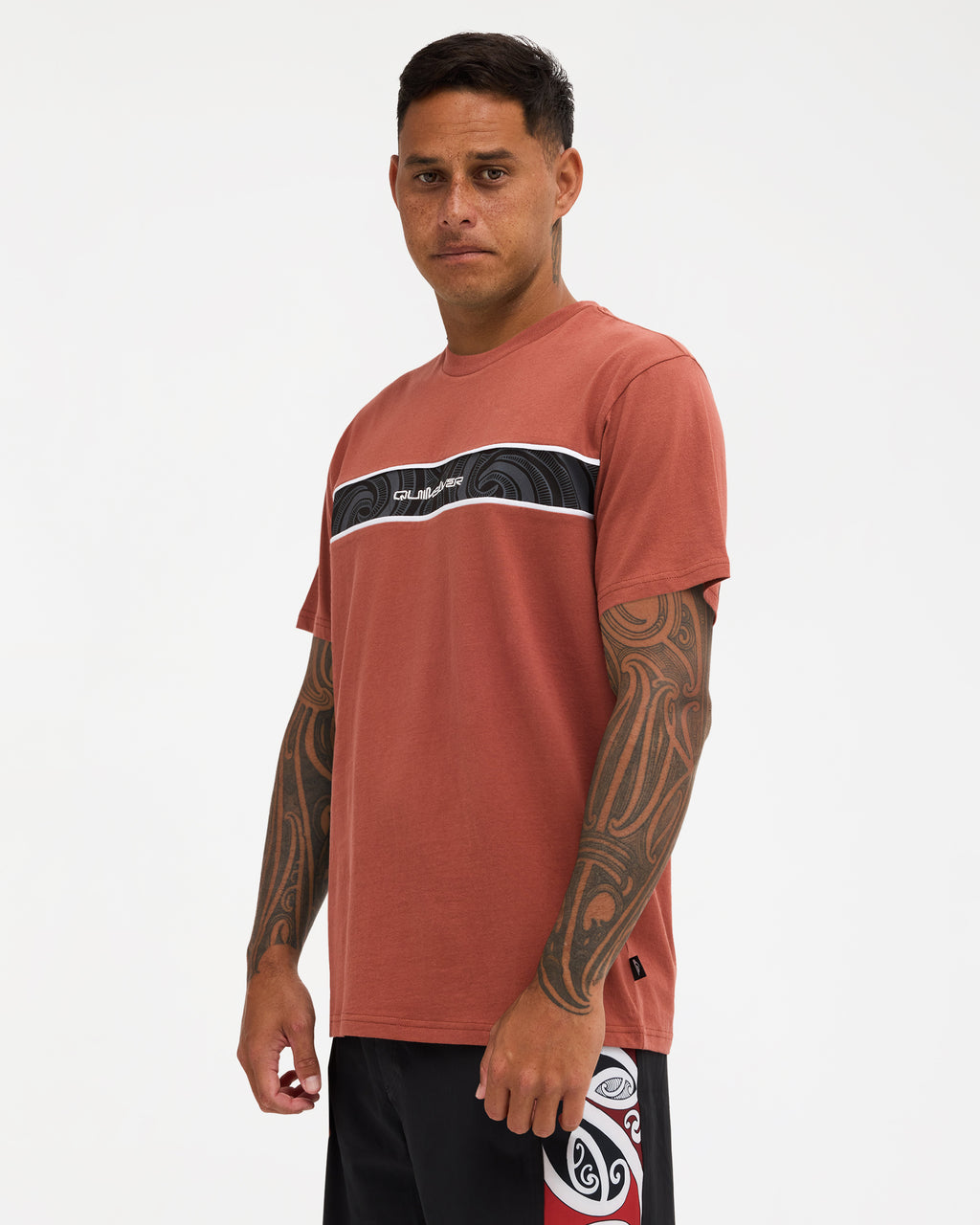 Mens Takarangi Panel T-Shirt