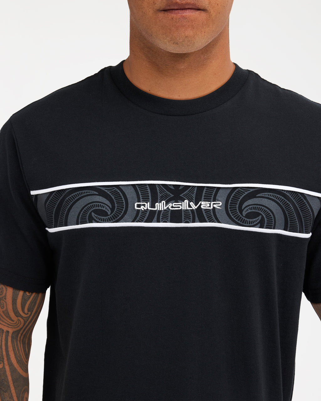 Mens Takarangi Panel T-Shirt