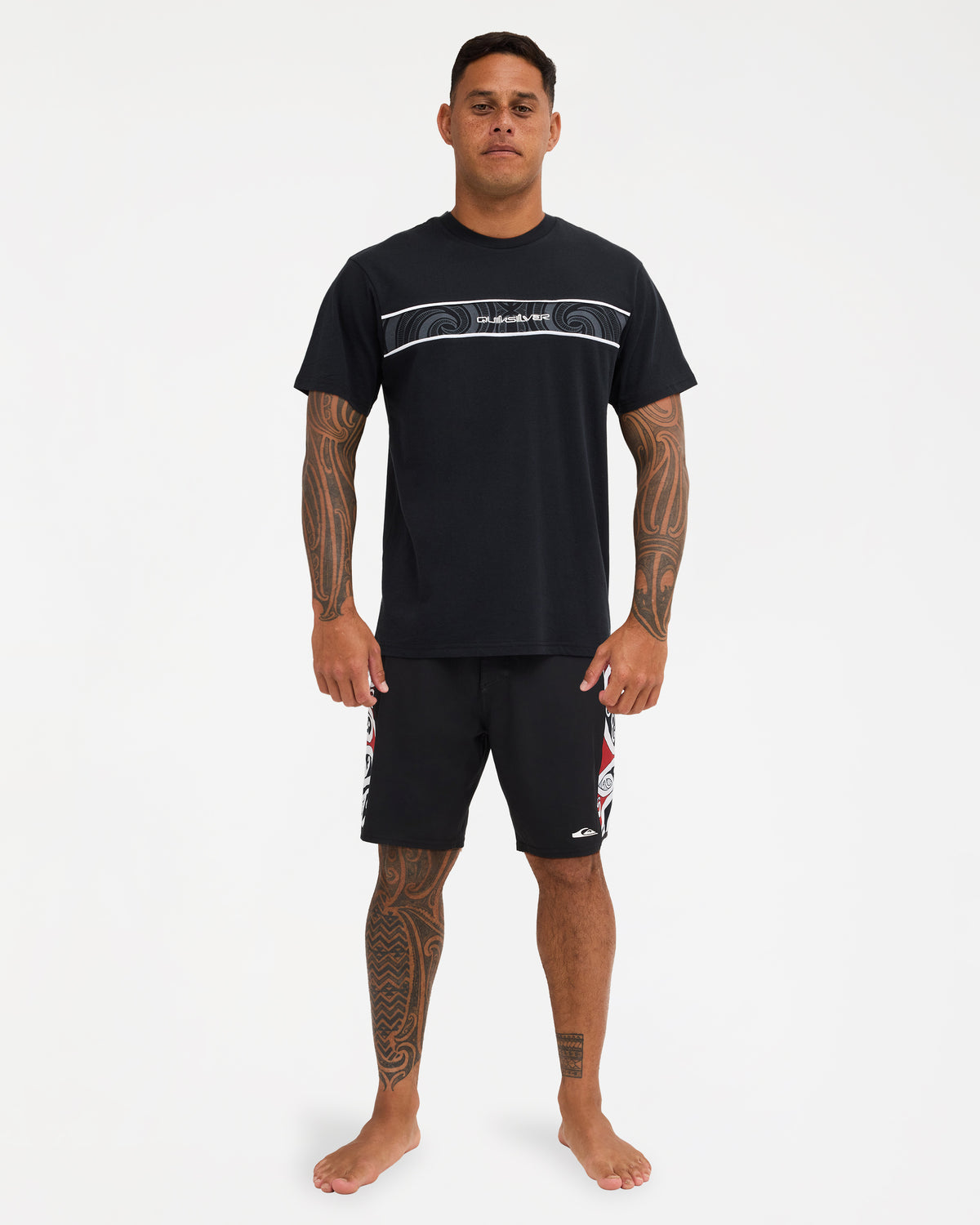 Mens Takarangi Panel T-Shirt