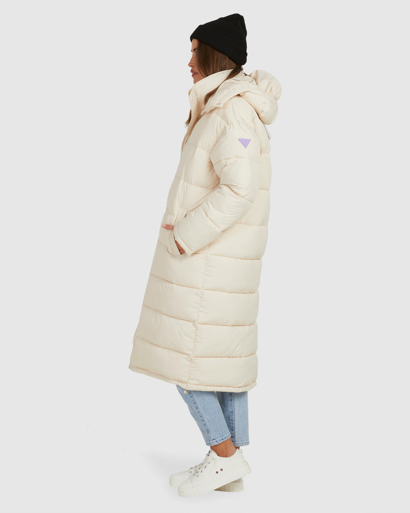 Womens Step Out Longline Puffer Jackets