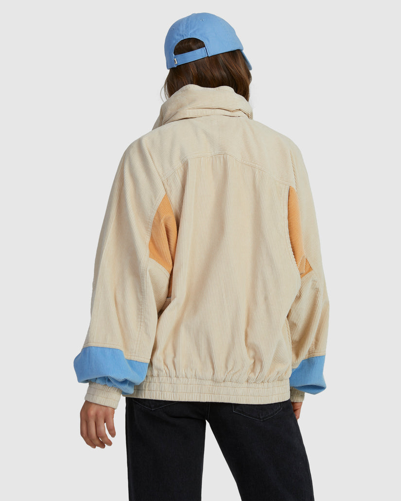Womens Strike A Cord Pop Over Jacket