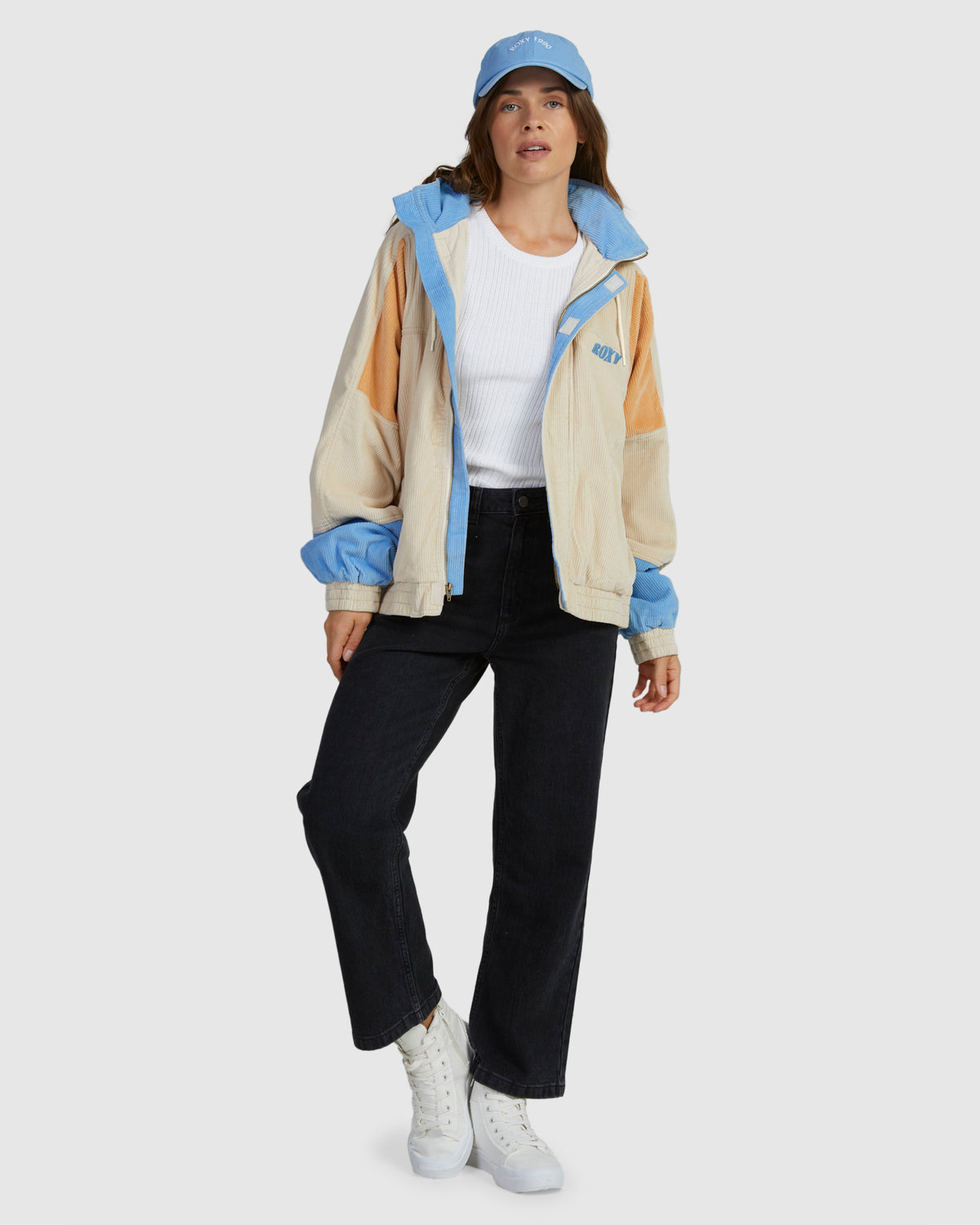 Womens Strike A Cord Pop Over Jacket