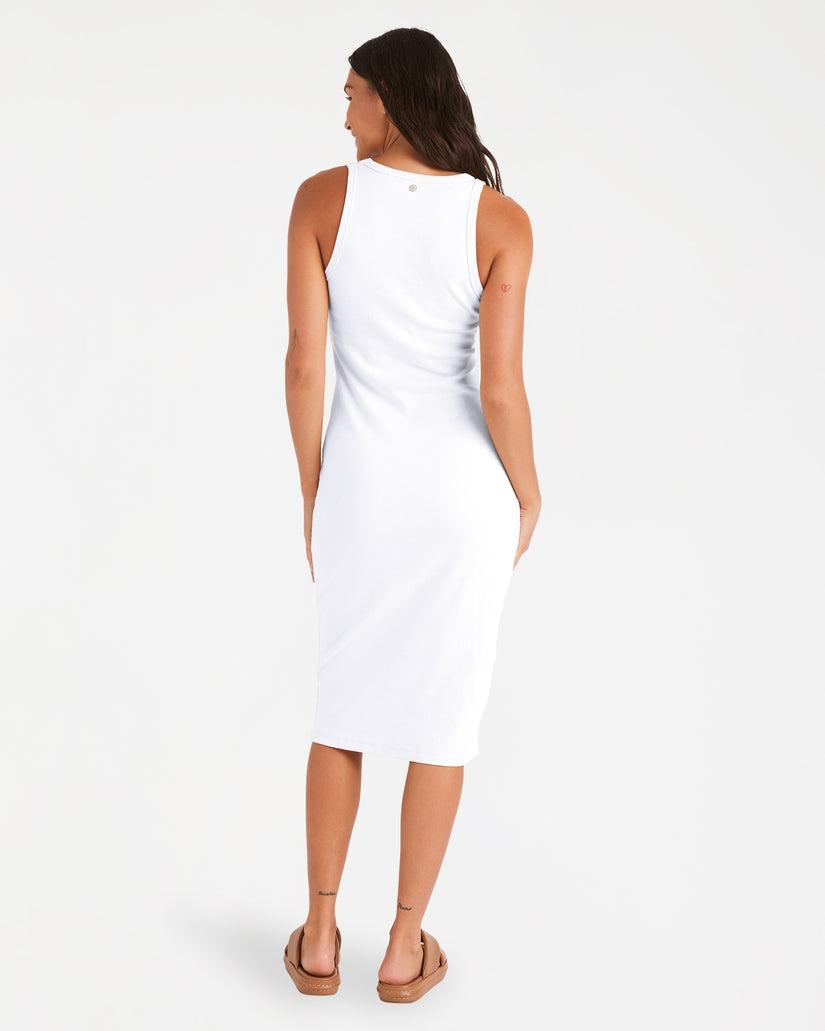 Women Base Rib Midi Dress