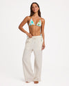 Womens Hibiscus Beach Pants