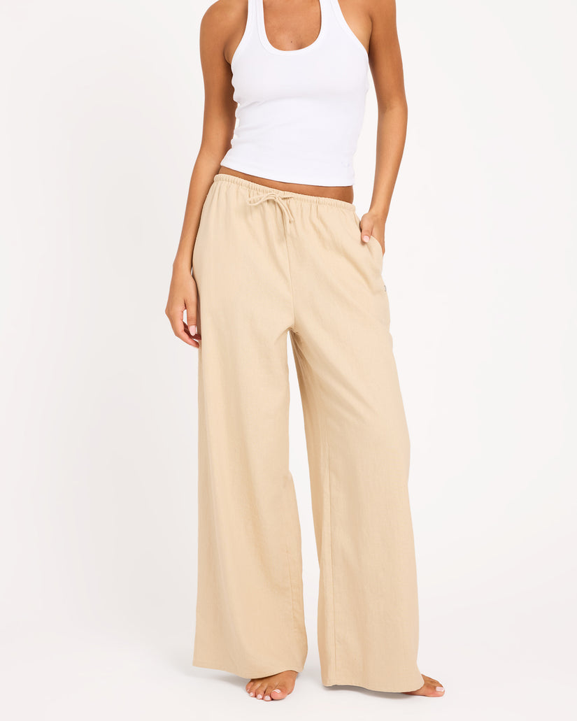 Womens Lolani Linen Pants