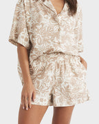 Womens Lekeitio Bay Elastic Waist Shorts