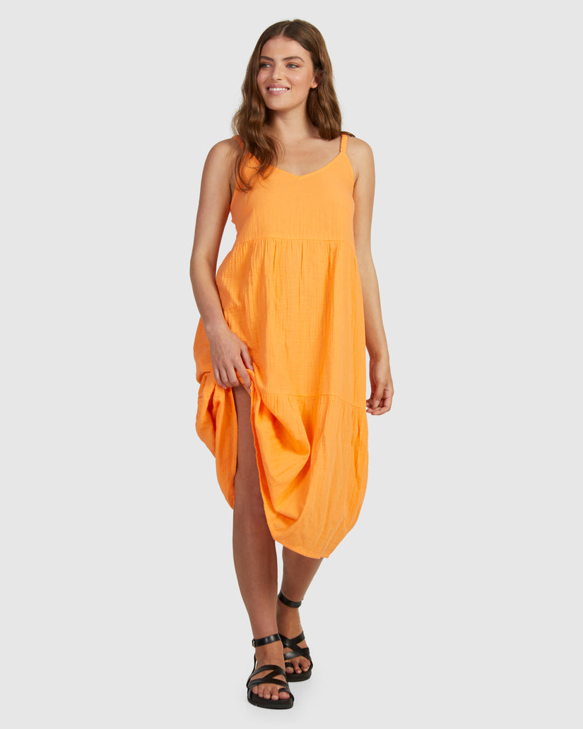 Buy Womens Waiting Line Midi Dress by Roxy | Surf Dive 'n Ski Buy Womens Waiting Line Midi Dress by Roxy | Surf Dive 'n Ski