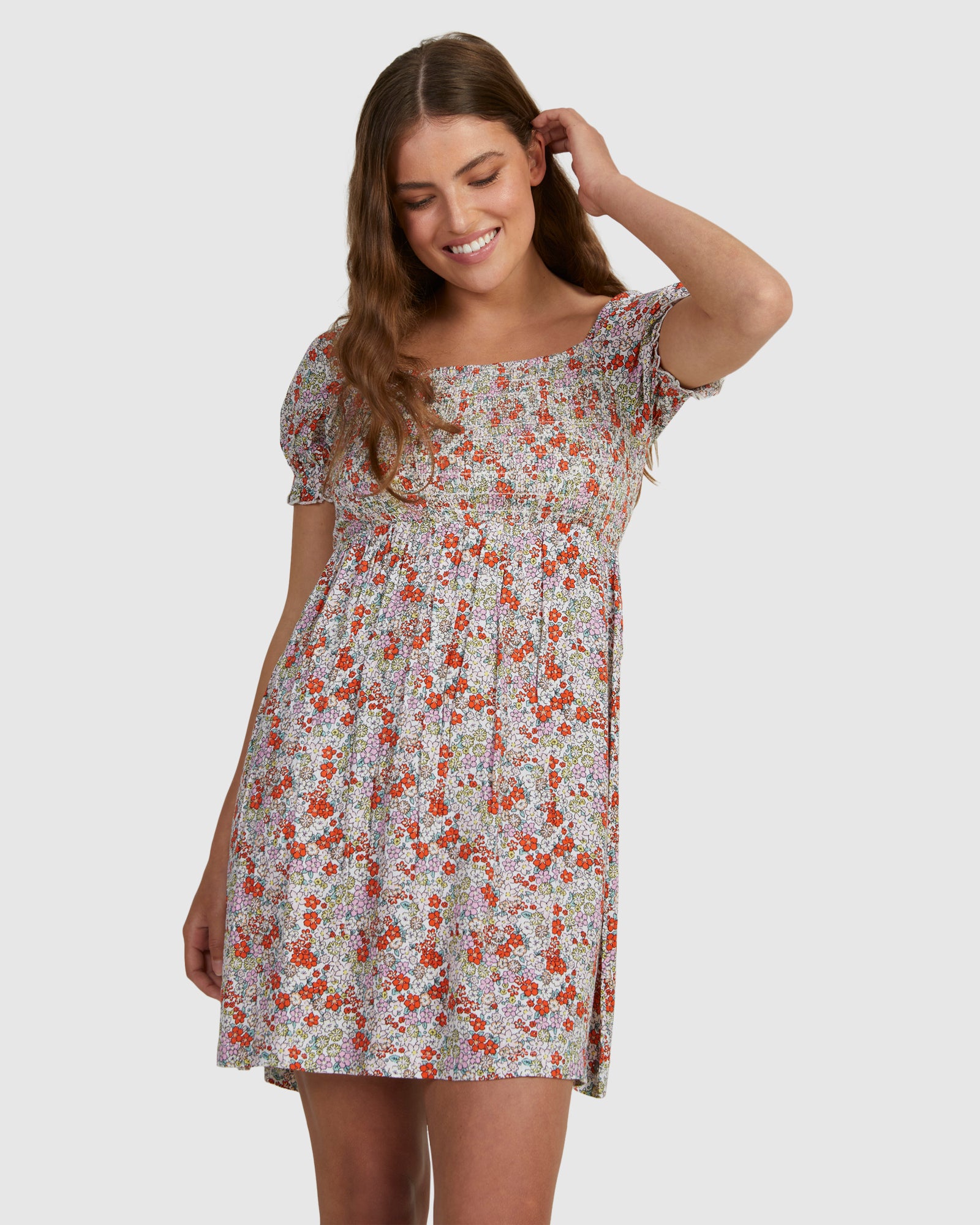Womens Hello Petal Mini Dress Australia