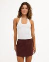 Womens Close To You Woven Skort