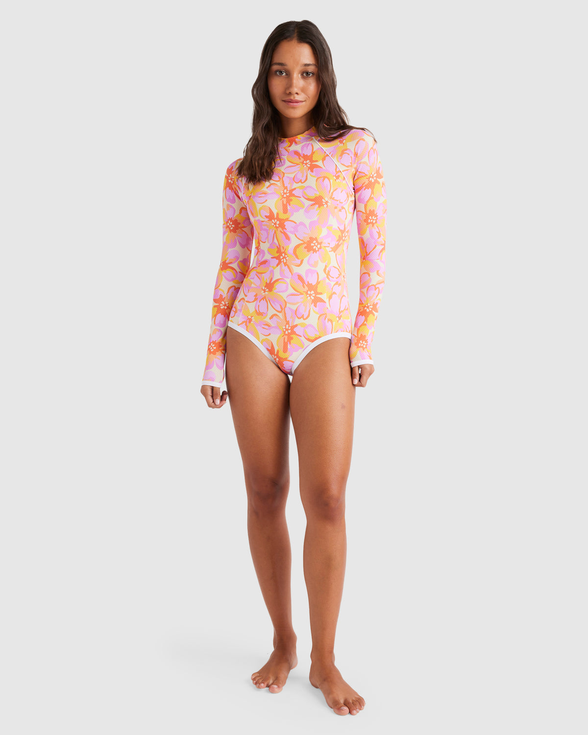 Womens Oasis Long Sleeve Onesie