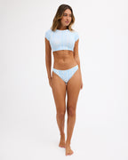 Womens Florita Crop Short Sleeve Rashguard