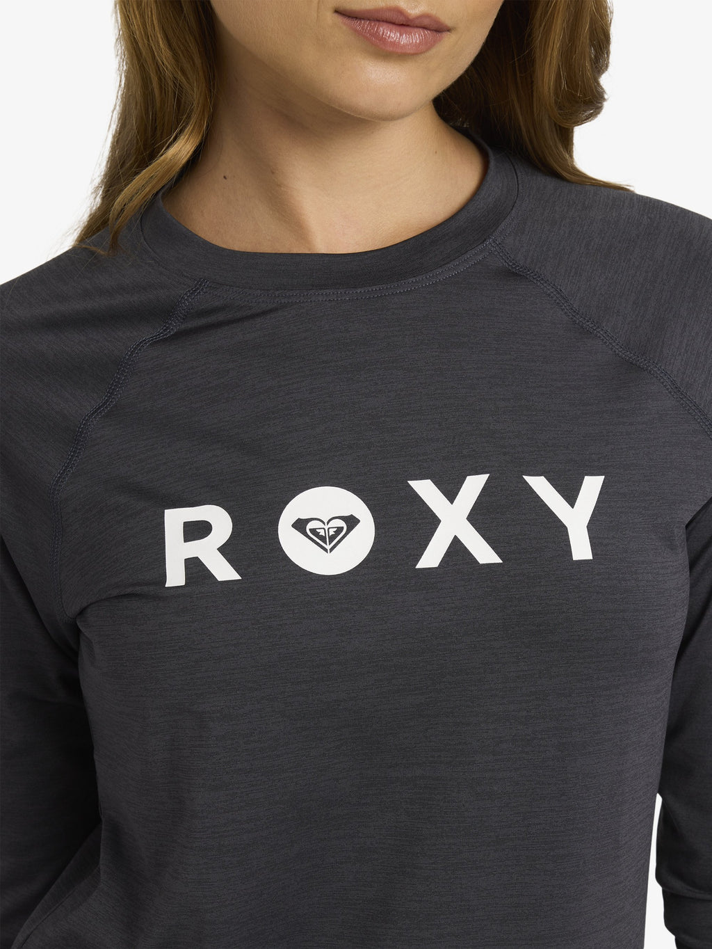 Womens Essentials Lycra Long Sleeve Rash Vest