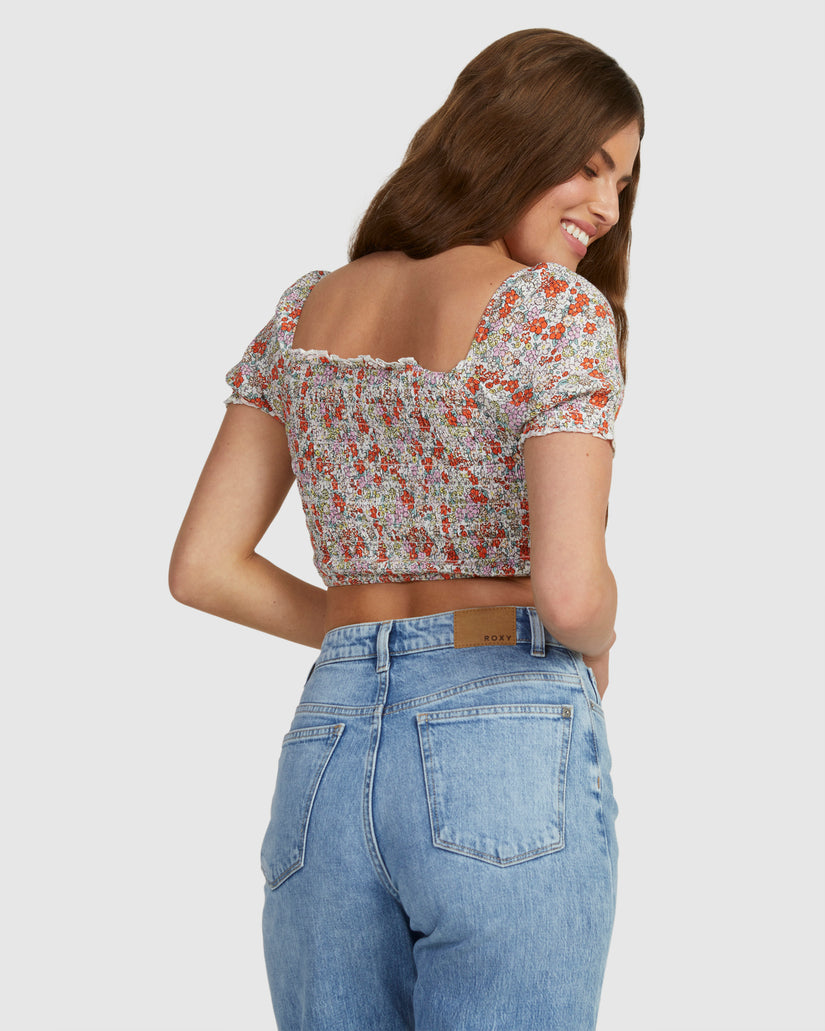 Womens Superbloom Crop Top