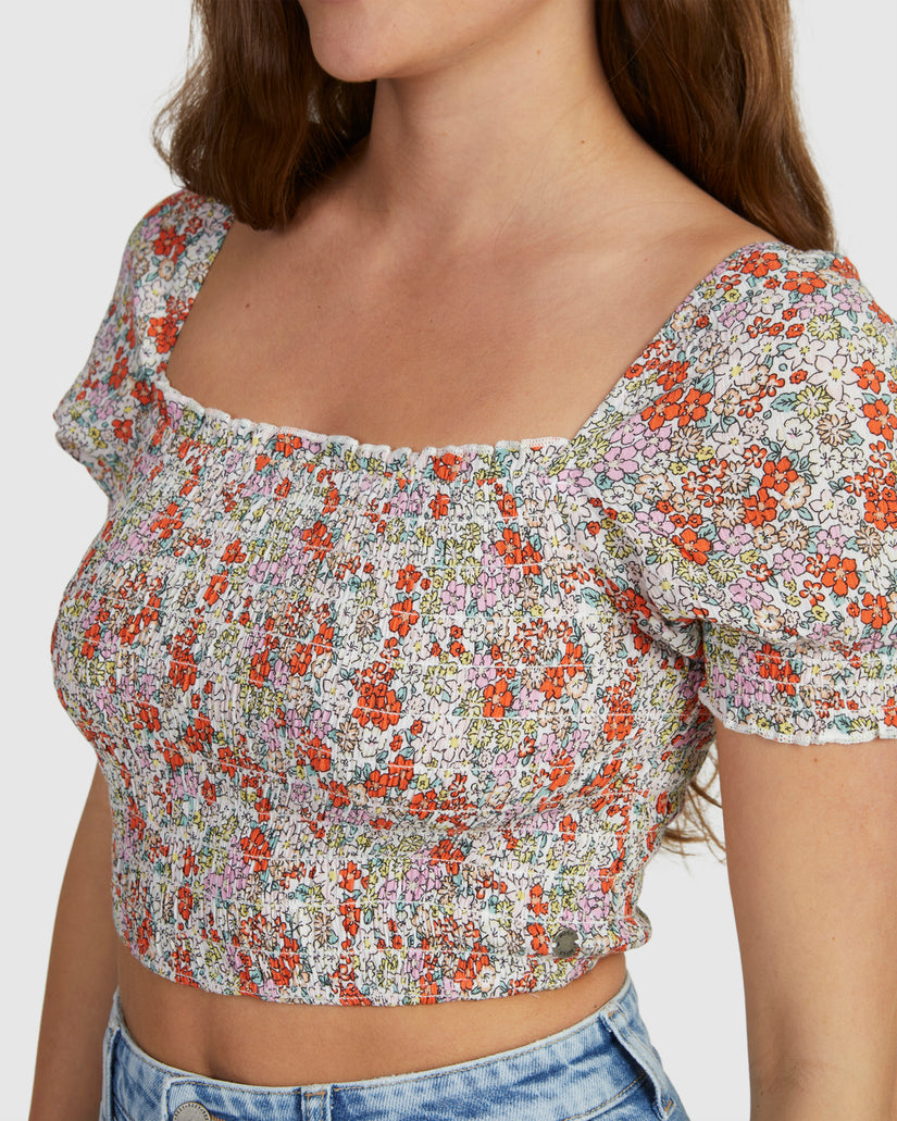Womens Superbloom Crop Top