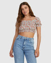 Womens Superbloom Crop Top