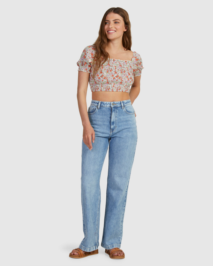 Womens Superbloom Crop Top