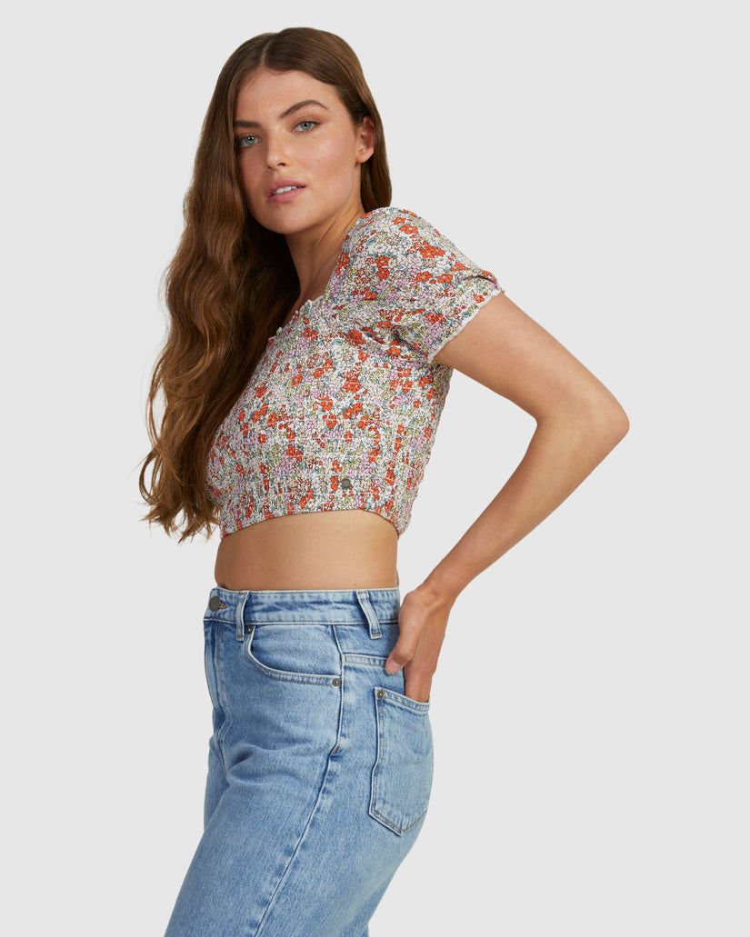 Womens Superbloom Crop Top