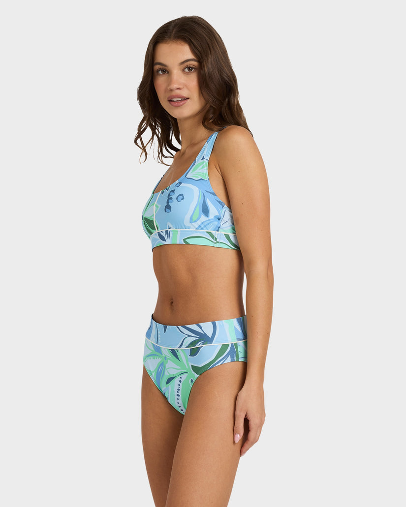 Womens Botanic Active Bikini Top
