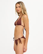 Womens Beach Classics Tiki Tri Bikini Top