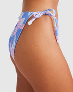 Womens Hollow Trees Tie-Side Bikini Bottom