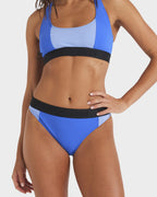 Womens Block Active Moderate Bikini Bottom