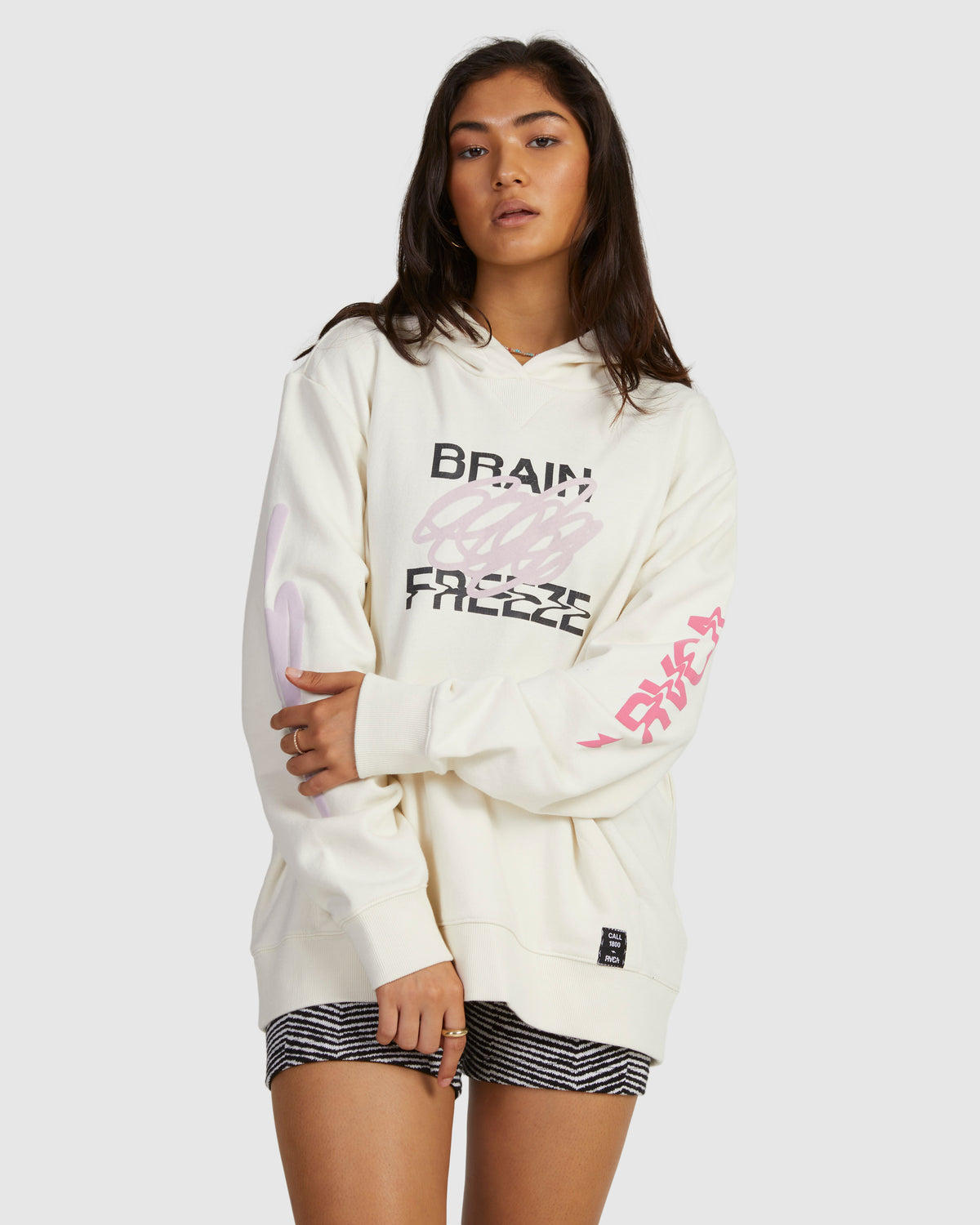 BRAIN FREEZE SLOUCHED HOOD