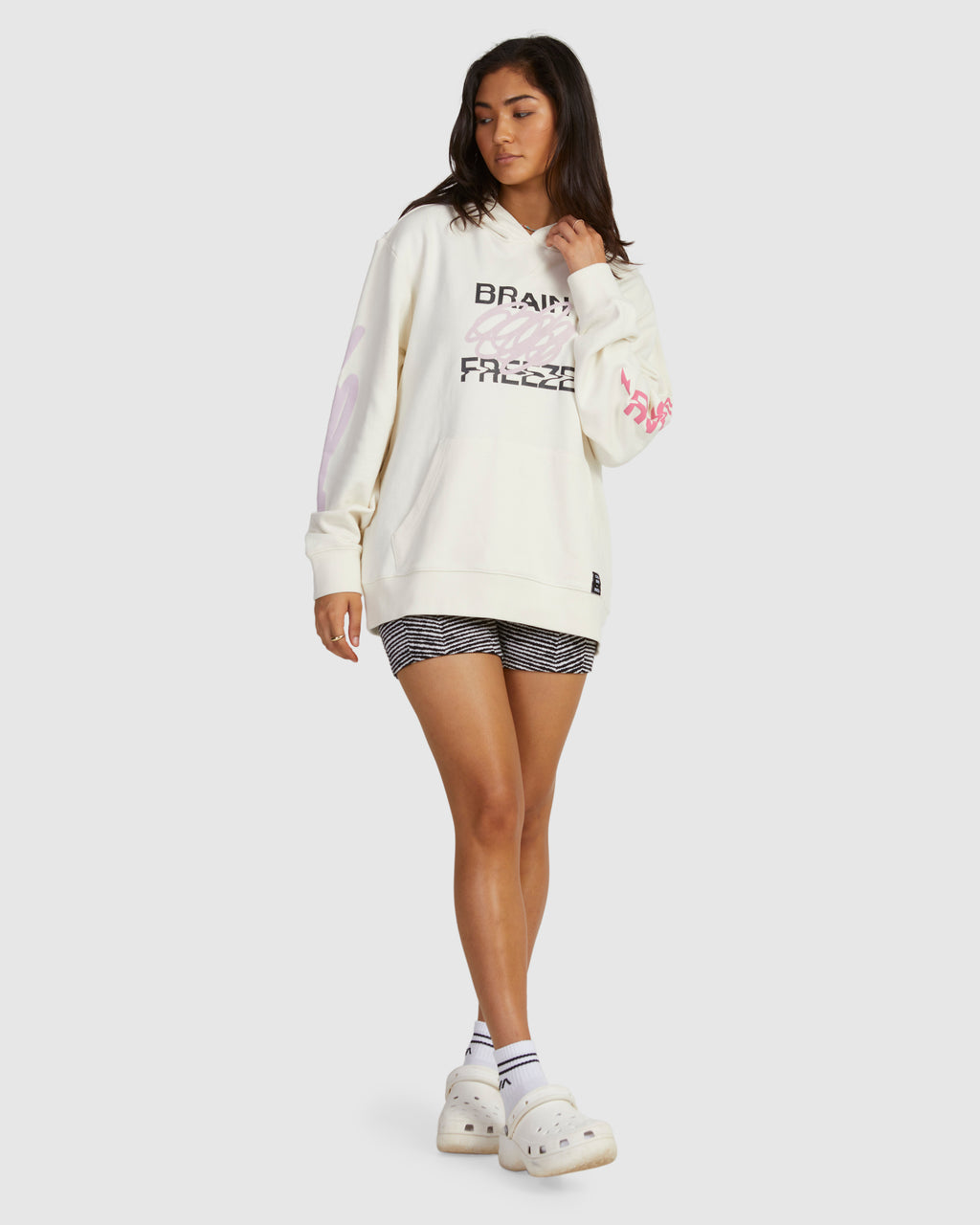 BRAIN FREEZE SLOUCHED HOOD